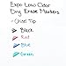 Expo Low-Odor Dry Erase Set, Chisel Tip, 15-Piece, Assorted Colors, Bundle