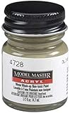 Olive Drab Testors Acrylic Plastic Model Paint