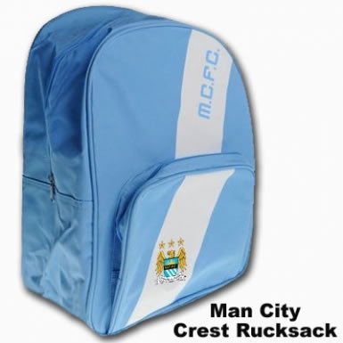 Manchester City FC Authentic EPL Stripe Backpack