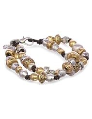 Lucky Brand Two-Tone Metal Layer Bracelet