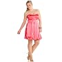 Ruby Rox Plus Size Strapless Bubble-Hem Dress