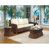 Cabana Banana 3 Section Sofa Set in Cocoa - Home Styles - 5402-61-SET-1