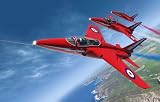 picture of Airfix A50080 Red Arrow Gnat 1:72 Scale Military Aircraft Category 1 Gift Set including paint glue & brushes