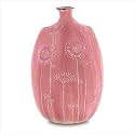 ROSE COLORED SAMANTHA CERAMIC VASE FLOWER DECORATIVE