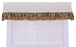 Ellis Curtain Kitchen Collection Tuscan Hills Grapes Ruffled Valance, Natural