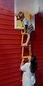 X-IT Emergency Fire Escape Ladder, 3 Story Height