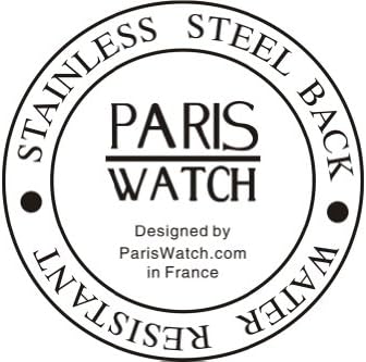 Paris Watch Silicone Royal Blue Quartz Calendar Date for Kids Designed in France