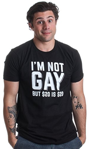 I'm not Gay but $20 is $20 | Funny Offensive Humor Bachelor Party Unisex T-shirt