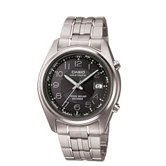 Casio Funkuhren Herren-Armbanduhr Funk-Solar-Kollektion Analog Quarz WVQ-110TDE-1A2ER