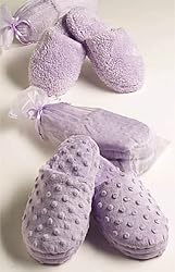 Sonoma Lavender Spa Slippers - Dots S/M