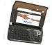 EIXO Luxus Ledertasche BiColor f&uuml;r Nokia E90 Communicator Book Style, Bookstyle, Lederh&uuml;lle, Ledercase, Lederetui, Handy H&uuml;lle, Case, Etui