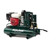 Rol-Air Air Compressor GX200 Honda 9 GAL #6590HK18