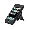 Black Body Glove OEM silicone skin case for iPhone 3G / 3GS with belt clip