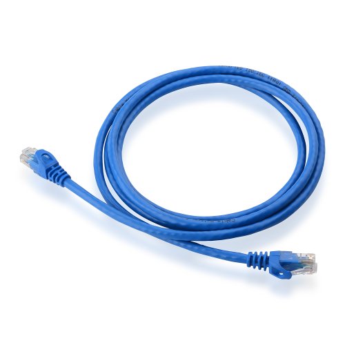 Cable Matters 5-Pack, Cat6 Snagless Ethernet Patch Cable in Blue 6 Feet