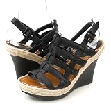 Bamboo Curtney07 Wedges Black
