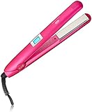 CHI Titanium 1-Inch Flat Iron for Hair Straightening, Curling and Waving