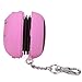 HDE Collapsible Mini Hamburger Travel Pocket Keychain Capsule Speaker (Pink)