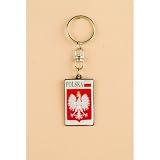 Metal Keychain - POLSKA Crest