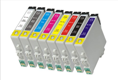 Set of 8 Compatible T0540 T0541 T0542 T0543 T0544 