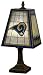 St. Louis Rams 14 Inch Art Glass Lamp