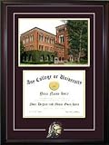 USC Trojans Southern Cal Alumni Mahogany Diploma Frame