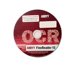 ABBYY FINEREADER PROFESSIONAL 10 MAJ (CD-Rom) No Operating system
