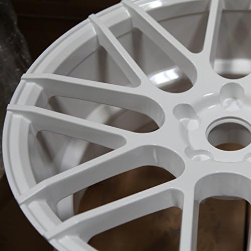 19x8.5/19x10.5 MRR GF7 5x112 White Wheel fit Mercedes Benz Audi Vw Volks set(4)