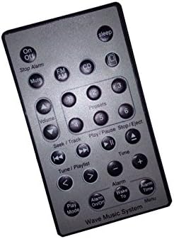 New Replacement Remote Control for Bose Acoustic Wave Radio CD Music System AWR1B4 AWRC-2G AWRC-3P 5-CD Multi Disc Player