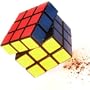 (Pepper) Rubik's Cube Pepper Mill or Salt Mill