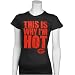 Georgia Bulldogs Black Ladies This Is Why I'm Hot T-shirt
