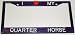Purple Glitter I Love My Quarter Horse Frame