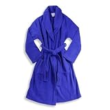 Cheressi - Womens Fleece Microfiber Robe, Purple