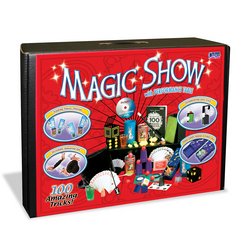 Deluxe 100 Trick Magic Suitcase w/ Instructional DVD