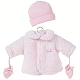 Corolle Pink Coat, fits 17 inch baby dolls