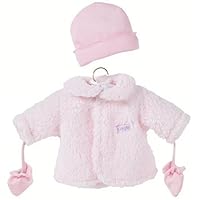 Corolle Pink Coat, fits 17 inch baby dolls