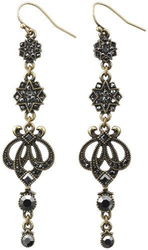 Produkt-Bild: Pilgrim Damen-Ohrring countess vergoldet grau 687-923