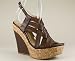 Basket Weave Slingback Wedge