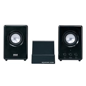 SANWA SUPPLY MM-SP68BK �}���`���f�B�A�X�s�[�J�[(�u���b�N)