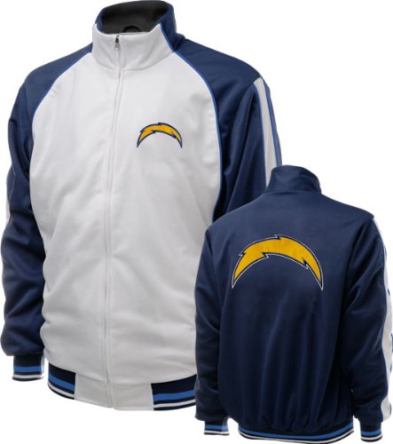 San Diego Chargers Coasting To Victory Full-Zip Track Jacket