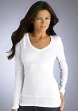 Yummie Tummie Body V Long Sleeve Shapewear Top Daywear