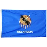 3x5 ft. Oklahoma State Flag for Outdoor Use