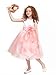 Kid Collection Layered Organza Ruffle Skirt Holiday Christmas Party Flower Girl Dress