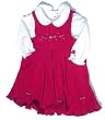 Good Lad Infant Magenta Corduroy Jumper Set