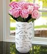 Greek Signature Vase in White