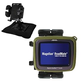 Magellan Crossover GPS 2500T Car Bean Bag Dash & Windshield Holder Gomadic Brand Magellan Crossover GPS 2500T Car Bean Bag Dash & Windshield Holder - Gomadic Brand