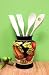 Winter Fruit Kitchen Utensil Holder Tuscany Black Decor