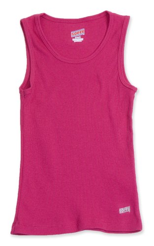 Soffe Big Girls' Ribbed Tank