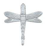 Atlas Homewares 2238-BRN 2-1/4-Inch Dragonfly Knob, Brushed Nickel
