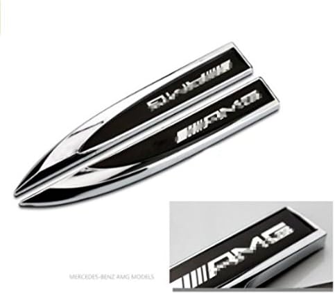 2 pcs of package Mercedes-Benz AMG Body logo Sticker badge label