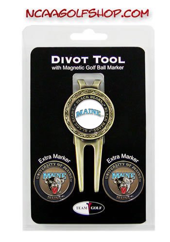 Maine Black Bears Divot Tool Ball Marker Set Tg3